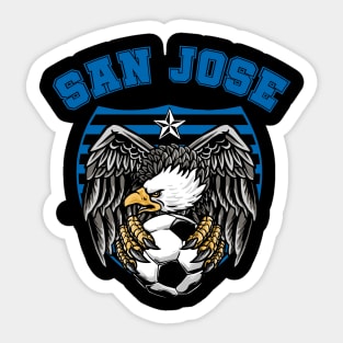 San Jose Soccer Sticker